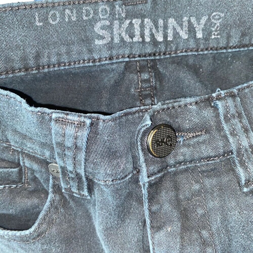 RSQ London Skinny 31x32 Black Wash - Picture 3 of 4